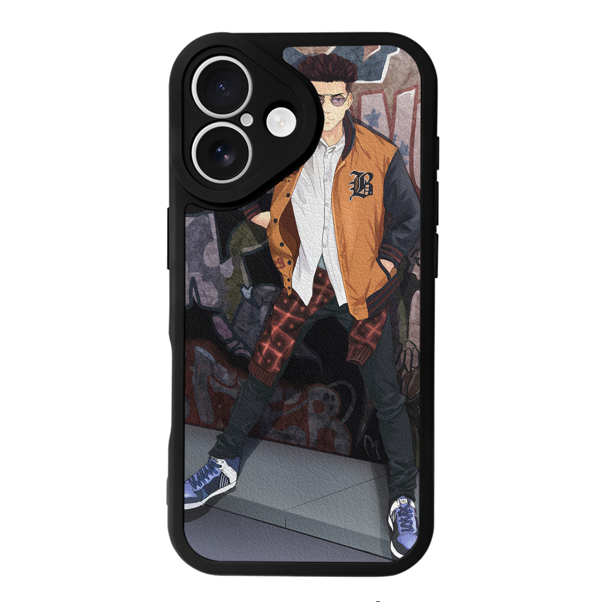 （画像用） SLAM DUNK／スラムダンク 【iPhone 16シリーズ対応】シリコンスマホケース（レザー調） 材質：シリコン